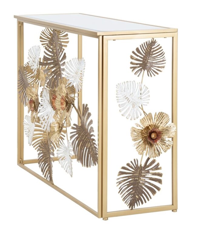 Mauro Ferretti CONSOLE GLAM FLORIS CM 113X40X80