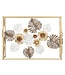 Mauro Ferretti CONSOLE GLAM FLORIS CM 113X40X80