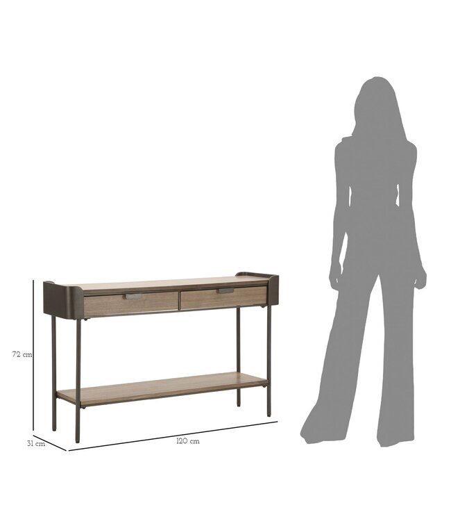 Mauro Ferretti CONSOLE TORONTO CM 120X31X72