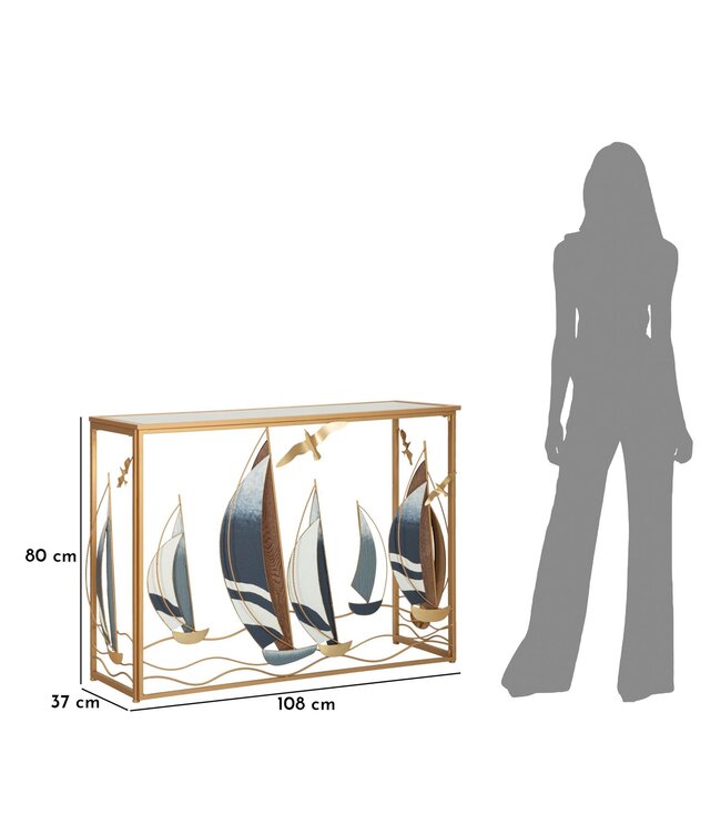 Mauro Ferretti CONSOLE VELE CM 108X37X80