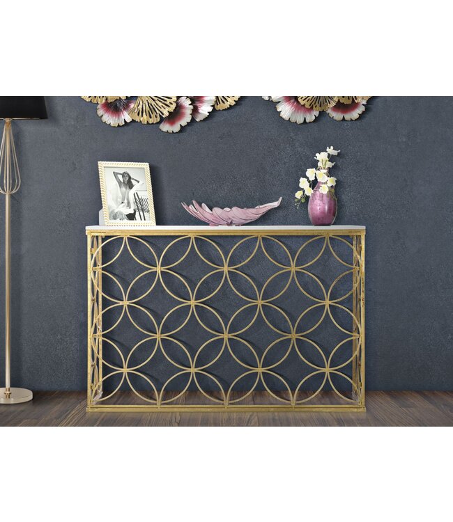 Mauro Ferretti CONSOLE STER MARMER CM 120X40X80 - 1424000000