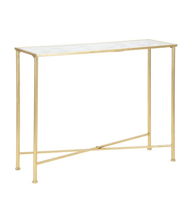 Mauro Ferretti CONSOLE VLINDERS GLAS CM 100X35X80