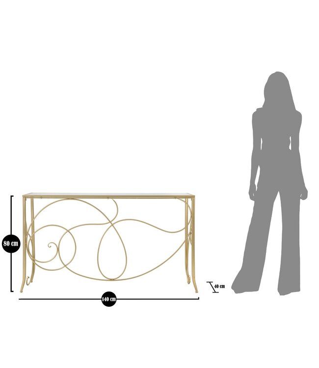 Mauro Ferretti CONSOLE ART CM 140X40X80