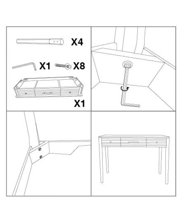Mauro Ferretti CONSOLE MATERA CM 107X37X80