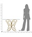 Mauro Ferretti CONSOLE VLINDER CM 110X40X76