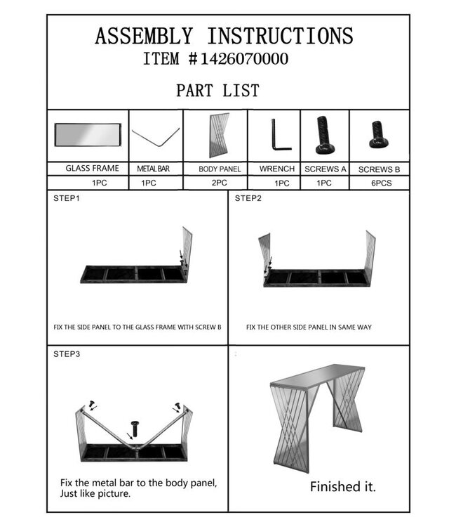Mauro Ferretti CONSOLE EASY CM 120X40X80