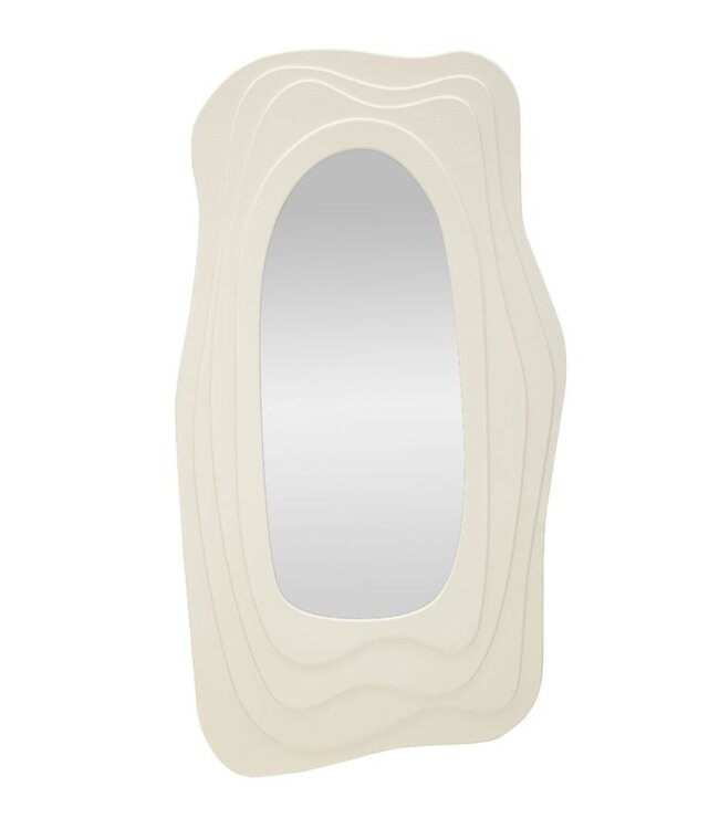 Mauro Ferretti WANDSPIEGEL DAFNE WIT CM 90X4X165