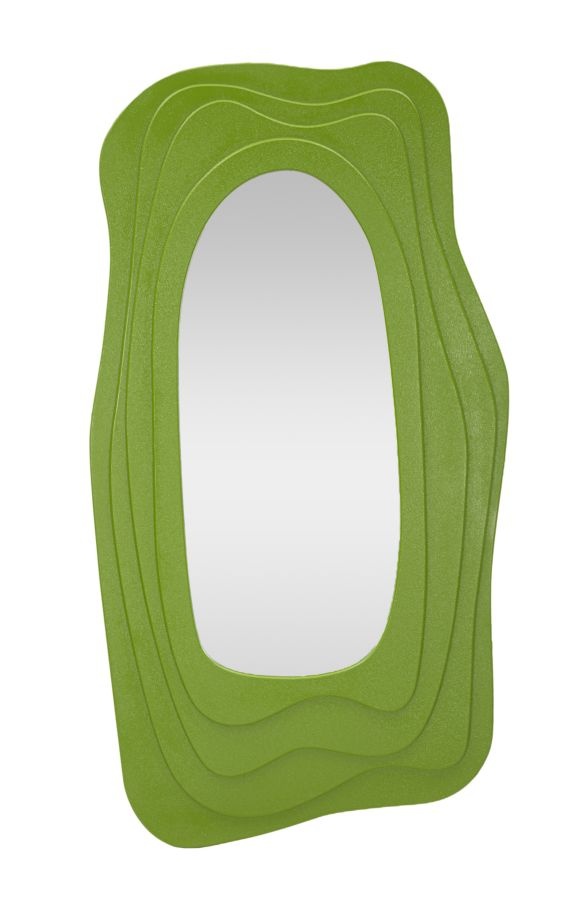WANDSPIEGEL DAFNE GROEN CM 90X4X165 afbeelding
