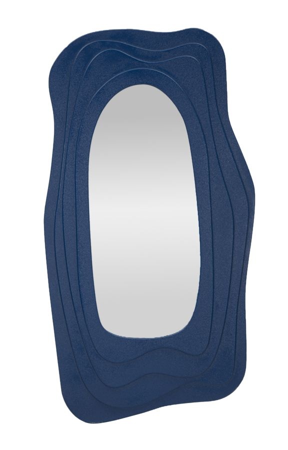 WANDSPIEGEL DAFNE BLAUW CM 90X4X165 afbeelding