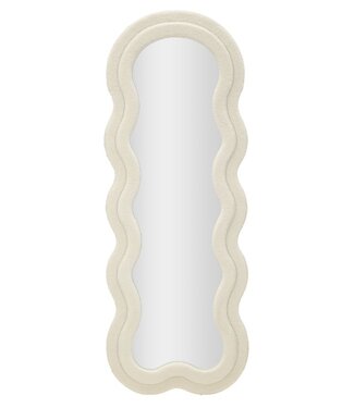 Mauro Ferretti WANDSPIEGEL TEDDY CRÈME CM 60X4X160