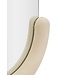 Mauro Ferretti WANDSPIEGEL CHANTAL CRÈME FLUWEEL CM 60X7X160