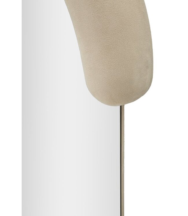 Mauro Ferretti WANDSPIEGEL CHANTAL CRÈME FLUWEEL CM 60X7X160