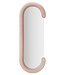 Mauro Ferretti WANDSPIEGEL CHANTAL ROZE FLUWEEL CM 60X7X160