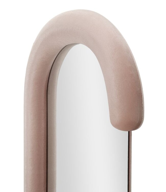 Mauro Ferretti WANDSPIEGEL CHANTAL ROZE FLUWEEL CM 60X7X160