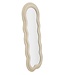 Mauro Ferretti WANDSPIEGEL MIKI CRÈME FLUWEEL CM 60X4X160