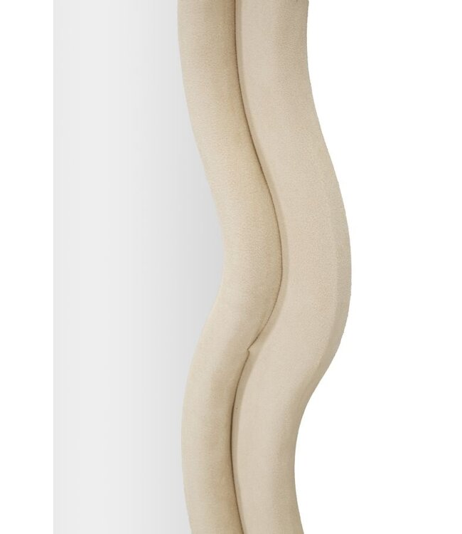 Mauro Ferretti WANDSPIEGEL EMILY CRÈME FLUWEEL CM 60X6X160