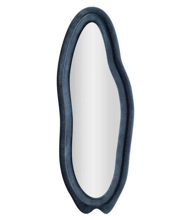 Mauro Ferretti WANDSPIEGEL CHANEL BLAUW CM 60X4X160