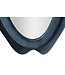 Mauro Ferretti WANDSPIEGEL CHANEL BLAUW CM 60X4X160