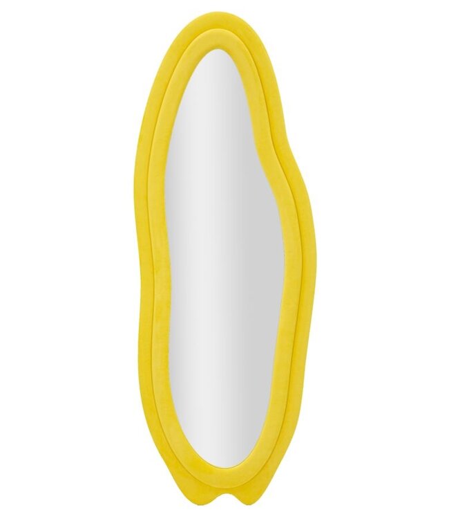 Mauro Ferretti WANDSPIEGEL CHANEL GEEL CM 60X4X160