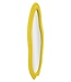 Mauro Ferretti WANDSPIEGEL CHANEL GEEL CM 60X4X160