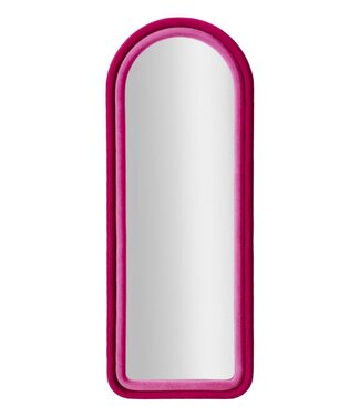Mauro Ferretti WANDSPIEGEL CLOE FUXIA FLUWEEL CM 60X4X160