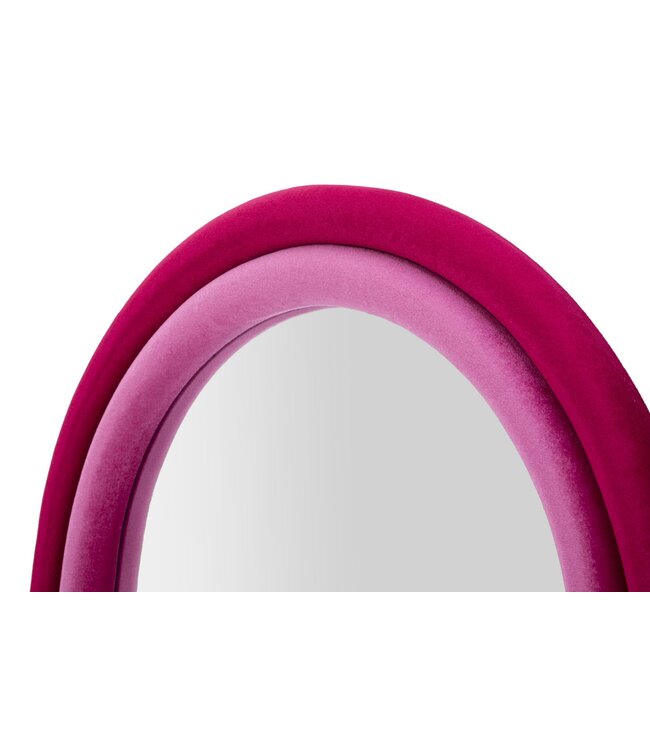 Mauro Ferretti WANDSPIEGEL CLOE FUXIA FLUWEEL CM 60X4X160