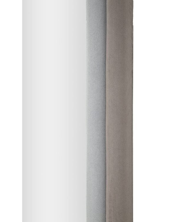 Mauro Ferretti WANDSPIEGEL CLOE GRIJS FLUWEEL CM 60X4X160