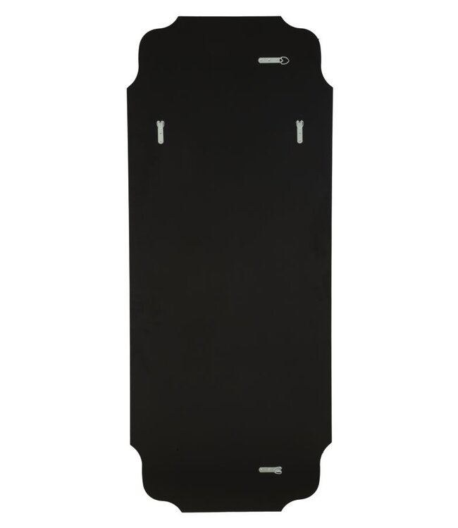 Mauro Ferretti WANDSPIEGEL ISTANBUL GRIJS CM 60X2X150 ( BINNENSPIEGEL AFMETING CM 54X143,5)