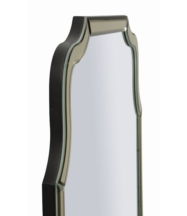 Mauro Ferretti WANDSPIEGEL ISTANBUL GOUD CM 60X2X150 ( BINNENSPIEGEL AFMETING CM 54X143,5)