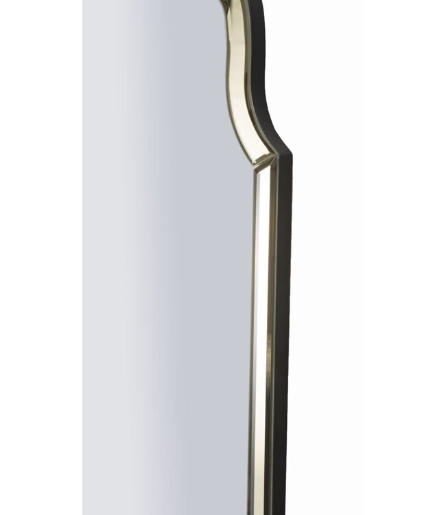 Mauro Ferretti WANDSPIEGEL ISTANBUL GOUD CM 60X2X150 ( BINNENSPIEGEL AFMETING CM 54X143,5)