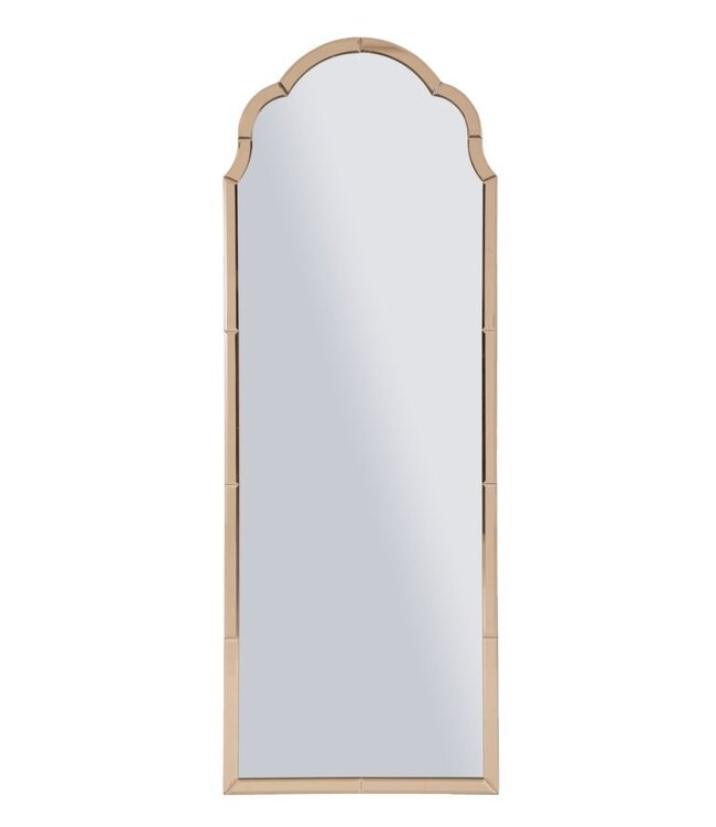 Mauro Ferretti TANGER WANDSPIEGEL ROZE CM 55X2X150 ( BINNENSPIEGEL AFMETING 49X144)