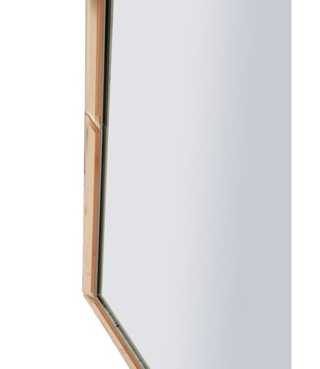 Mauro Ferretti TANGER WANDSPIEGEL ROZE CM 55X2X150 ( BINNENSPIEGEL AFMETING 49X144)