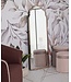 Mauro Ferretti TANGER WANDSPIEGEL ROZE CM 55X2X150 ( BINNENSPIEGEL AFMETING 49X144)