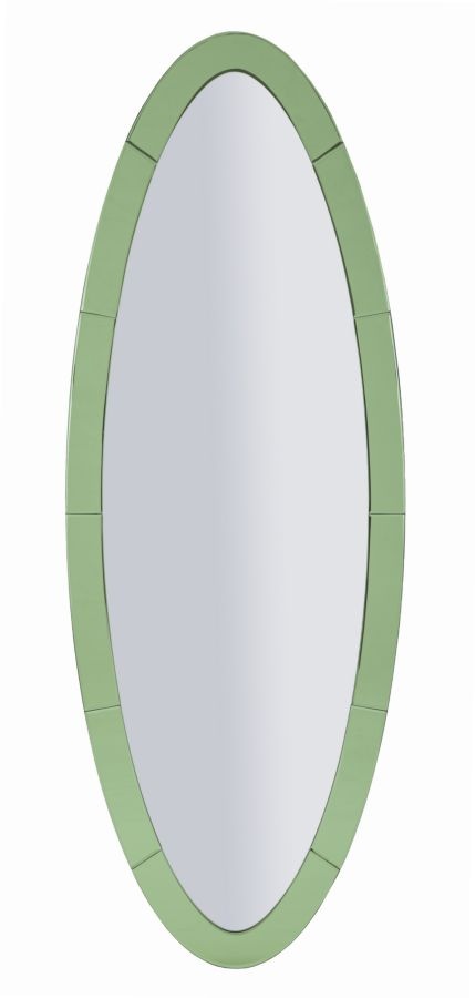 OSLO WANDSPIEGEL GROEN CM 55X2X150 ( BINNENSPIEGEL AFMETING 42,5X137,5) afbeelding