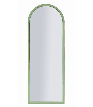 Mauro Ferretti BAKU GROENE WANDSPIEGEL CM 55X2X150 ( BINNENSPIEGEL AFMETING CM 49X144)