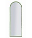 Mauro Ferretti BAKU GROENE WANDSPIEGEL CM 55X2X150 ( BINNENSPIEGEL AFMETING CM 49X144)