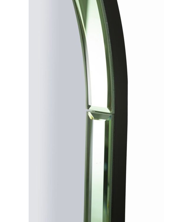 Mauro Ferretti BAKU GROENE WANDSPIEGEL CM 55X2X150 ( BINNENSPIEGEL AFMETING CM 49X144)