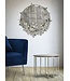 Mauro Ferretti WANDSPIEGEL VLINDER ROND ZILVER Ø 91X3X94