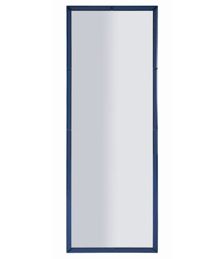 Mauro Ferretti BERLIJN BLAUWE WANDSPIEGEL CM 55X2X150 ( BINNENSPIEGEL AFMETING 49X143,5)