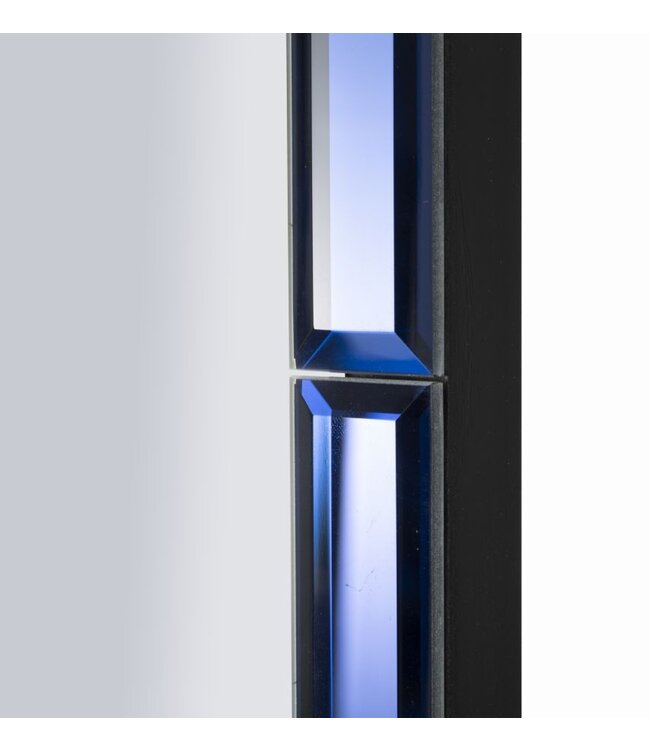 Mauro Ferretti BERLIJN BLAUWE WANDSPIEGEL CM 55X2X150 ( BINNENSPIEGEL AFMETING 49X143,5)