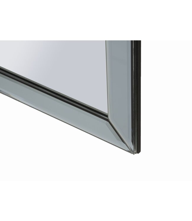 Mauro Ferretti ANKARA WANDSPIEGEL GRIJS CM 85X1X100 ( BINNENSPIEGEL AFMETING CM 78X93)