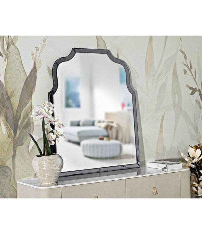 Mauro Ferretti ANKARA WANDSPIEGEL GRIJS CM 85X1X100 ( BINNENSPIEGEL AFMETING CM 78X93)