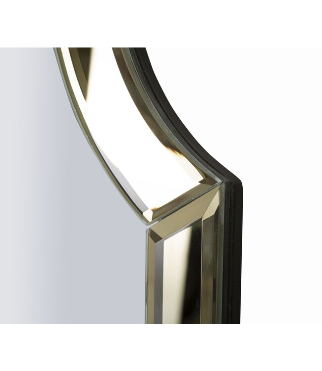Mauro Ferretti ANKARA GOUDEN WANDSPIEGEL ( BINNENSPIEGEL AFMETING CM 78X93)