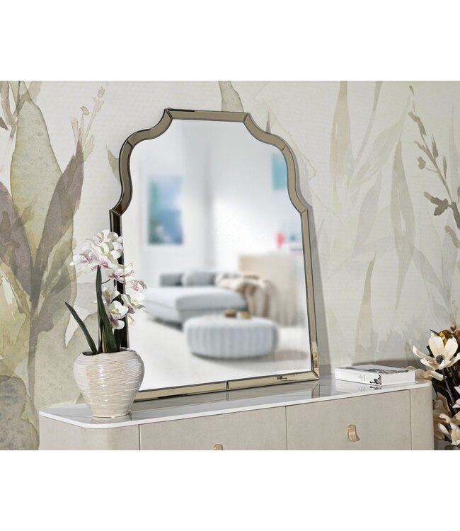 Mauro Ferretti ANKARA GOUDEN WANDSPIEGEL ( BINNENSPIEGEL AFMETING CM 78X93)