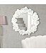 Mauro Ferretti WANDSPIEGEL WIT BLOEM CM 82X2,6X85,5