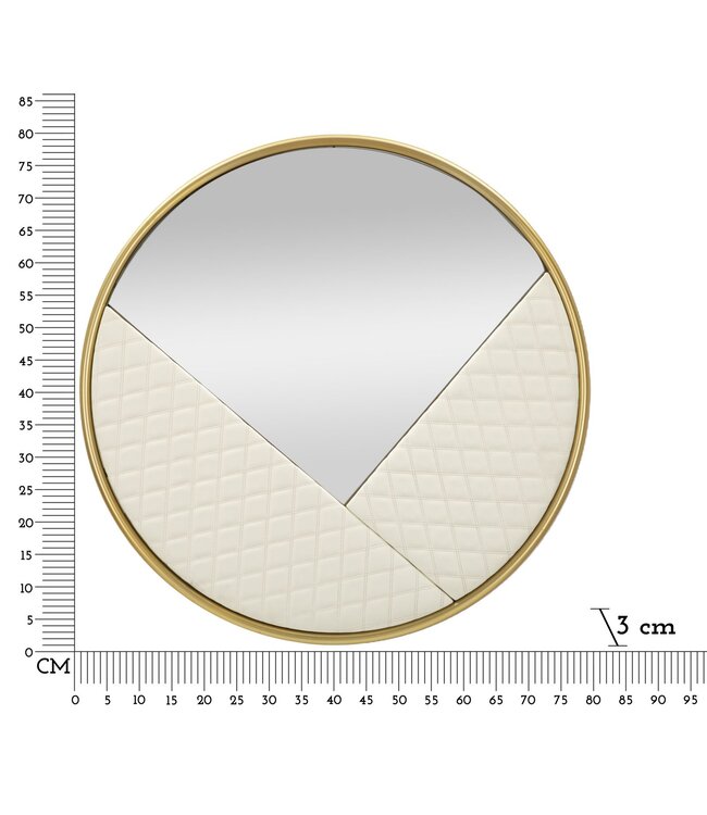 Mauro Ferretti WANDSPIEGEL SHARON cm Ø80X3