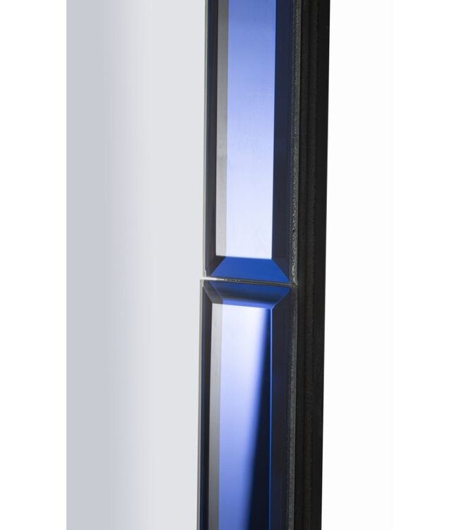 Mauro Ferretti TANGER BLAUWE WANDSPIEGEL CM 62x1x100 ( BINNENSPIEGEL AFMETING CM 55x94)