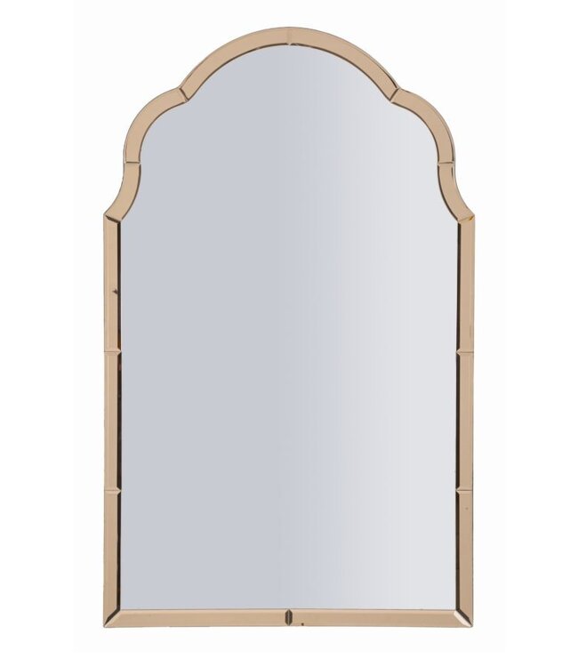 Mauro Ferretti TANGER WANDSPIEGEL ROZE CM 62X1X100 ( BINNENSPIEGEL AFMETING CM 55X94)