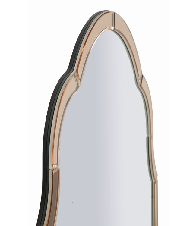 Mauro Ferretti TANGER WANDSPIEGEL ROZE CM 62X1X100 ( BINNENSPIEGEL AFMETING CM 55X94)