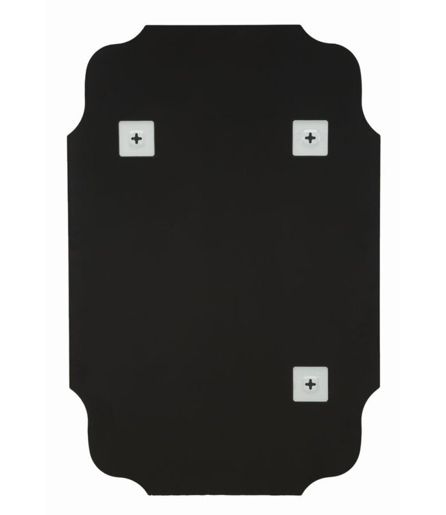 Mauro Ferretti WANDSPIEGEL ISTANBUL GRIJS CM 60X1X90 ( BINNENSPIEGEL AFMETING CM 54X84,5)